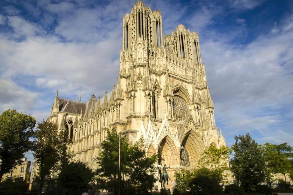 Comfortable, Cozy, Chill, Spacious, Near Cathedral Reims Bagian luar foto